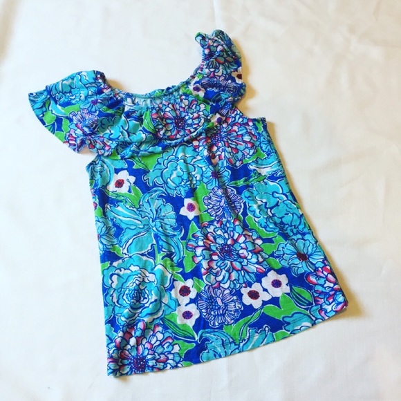 Lilly Pulitzer Tops - Lilly Pulitzer Wynne Top in May flowers